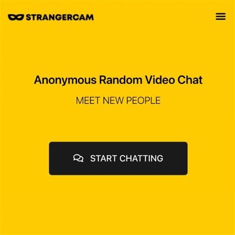 StrangerCam: Random Video Chat with Strangers